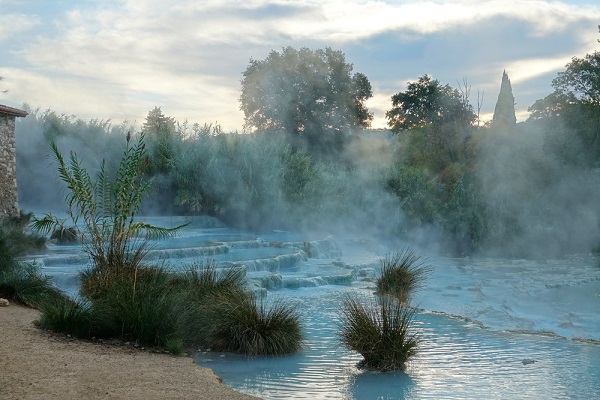 Thermalquellen von Saturnia, Toskana