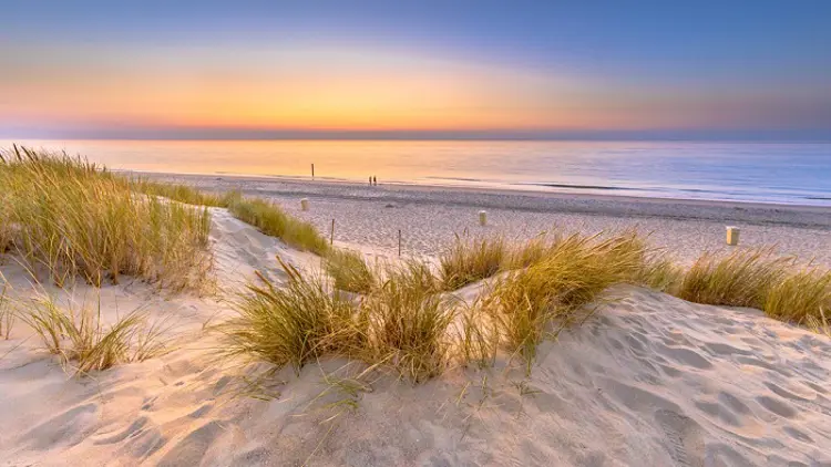 Sonnenuntergang in Zeeland