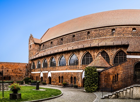 Ordensburg in Olsztyn, Polen