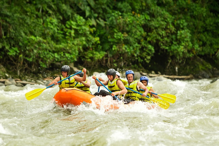 Wildwasser-Rafting
