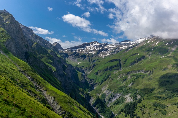Alpenpanorama im Naturpark Beverin