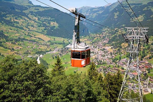 Gondelfahrt in Grindelwald