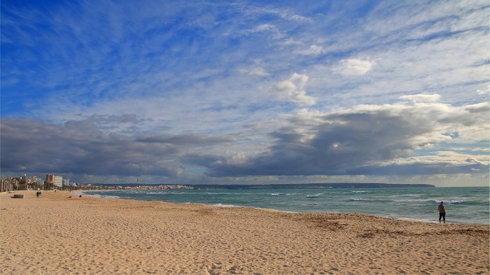 Palma de Mallorca in der Nebensaison