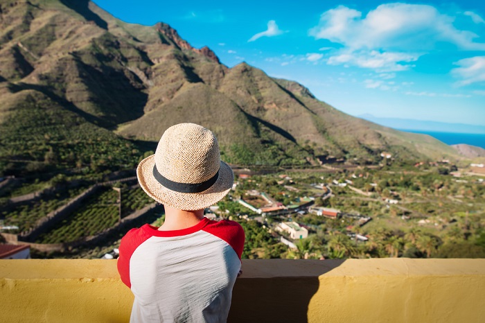 Schöne Aussicht auf Gran Canaria