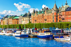 Altstadt in Stockholm, Schweden