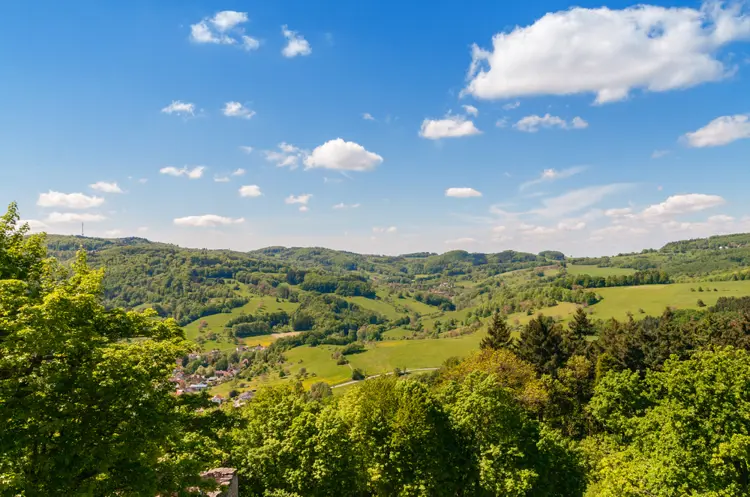 Blick über den Odenwald