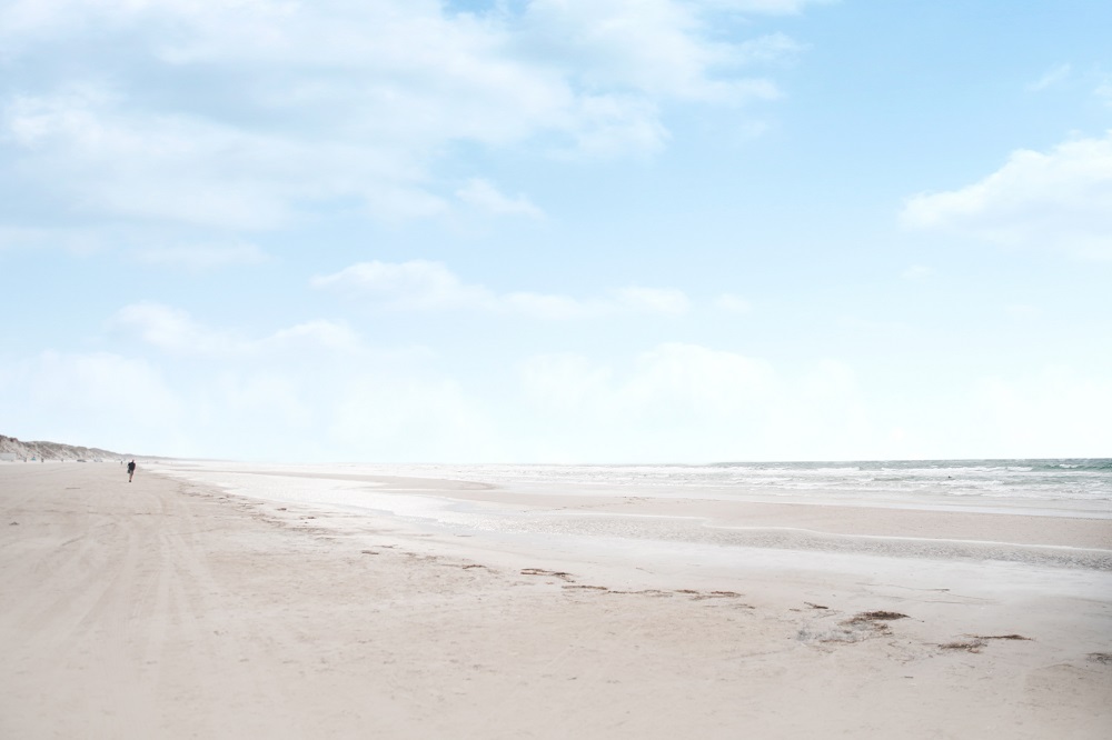 Dänemark Blokhus Strand Sömärke