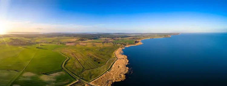 Die Küste bei Stolpe auf Usedom