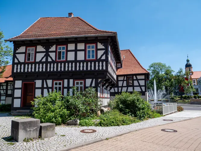Fachwerkhaus in der Suhler Altstadt