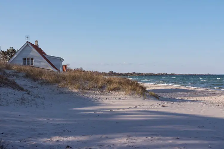 Ferienhaus am Strand von Saksild