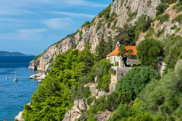 Kirche Gospe og Prizidnice auf der Insel Ciovo