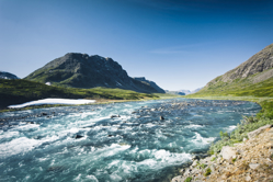 Mitternachtssonne in Lappland