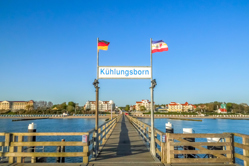 Blick von der Seebruecke auf Kuehlungsborn