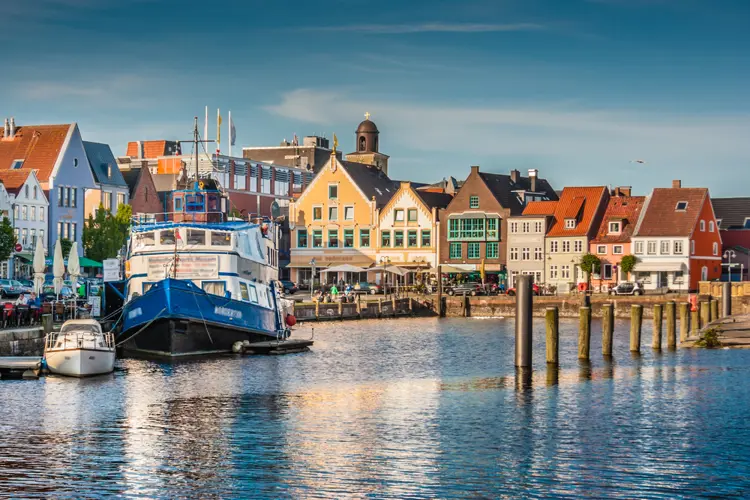 Stadt Husum in Nordfriesland