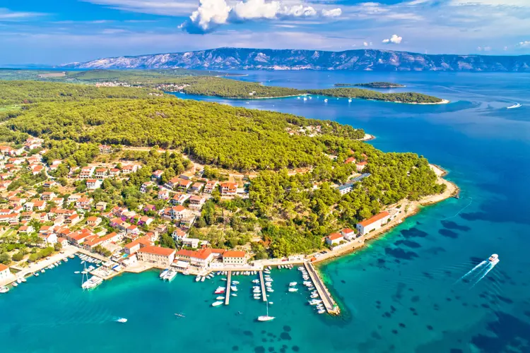 Stadt Jelsa, Kroatien