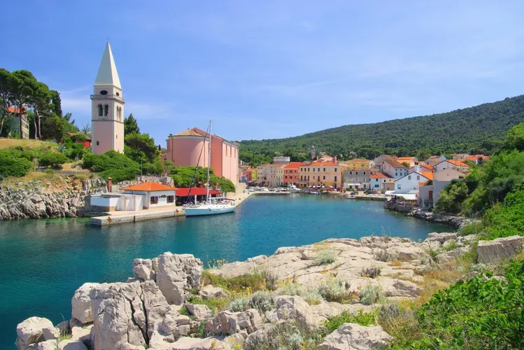 Stadt Veli Losinj, Kroatien