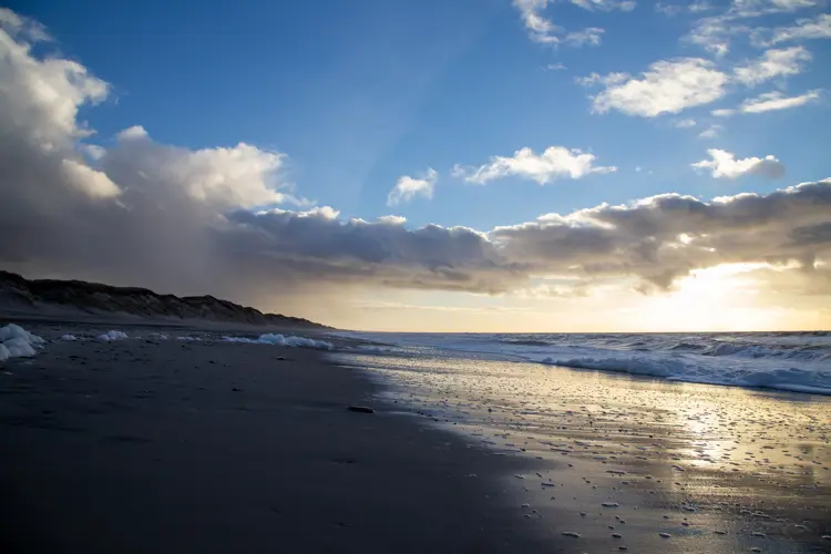Strand bei Husby in Dänemark