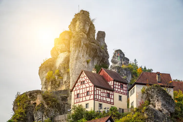 Tüchersfeld in der Fränkischen Schweiz