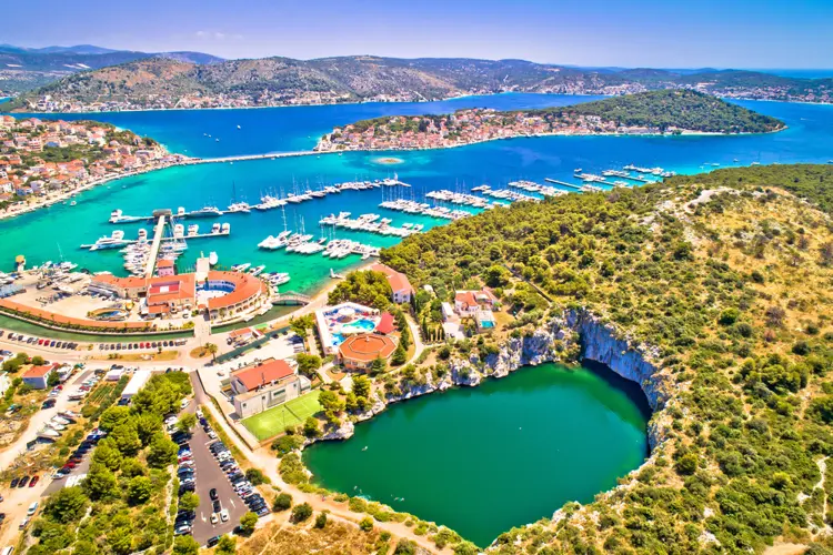 Urlaubsort Rogoznica in Kroatien