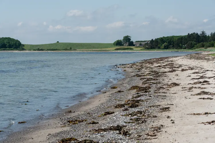 View from Skodshoved Strand and Aarhus