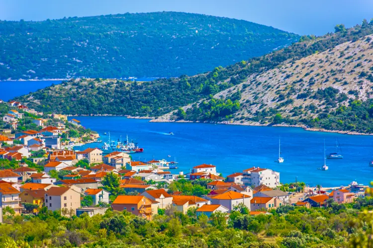 Vinisce Bucht in Kroatien