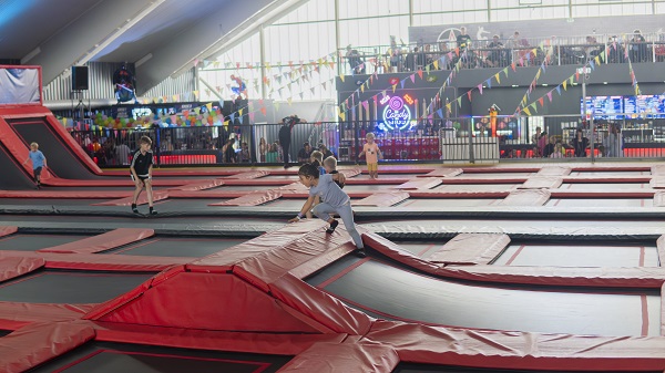 Der EasyJump Trampolinpark in Schwerin, Open Jump
