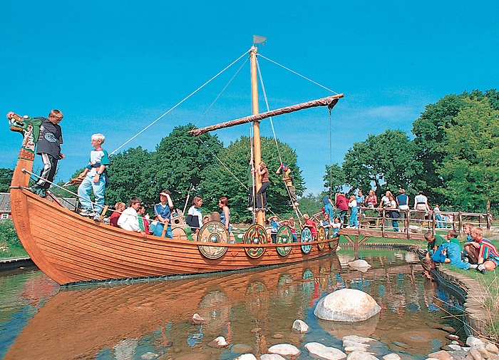 Wikinger auf großer Fahrt im Hansa-Park