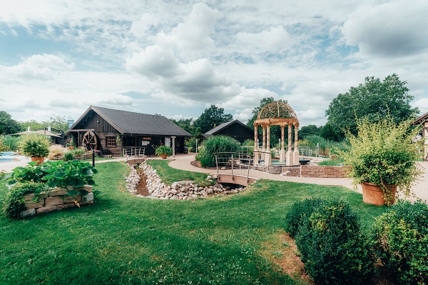Der Garden der Kristall Therme Seelze