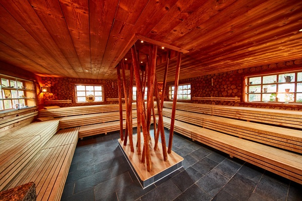 Die Sauna der Kristall Therme Seelze
