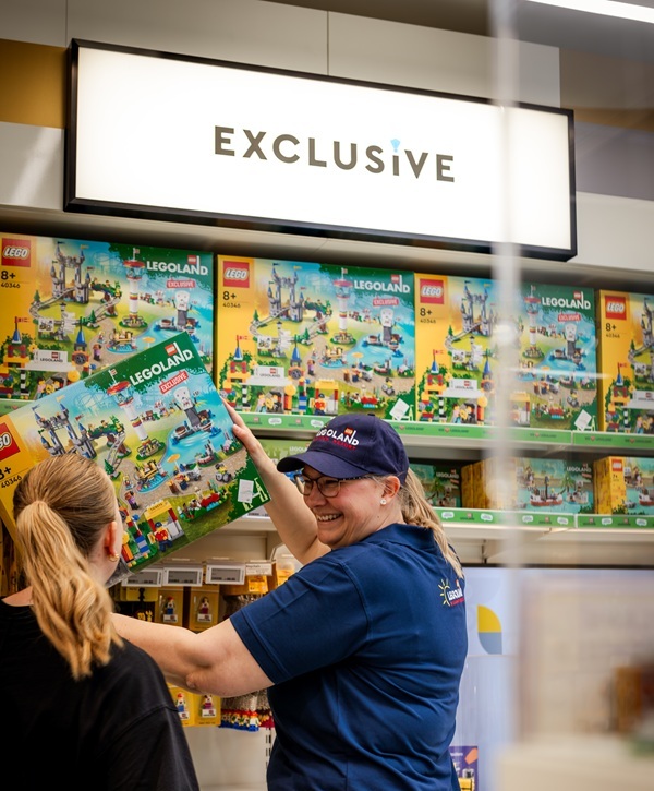 Der LEGO® Shop im LEGOLAND® Billund Resort