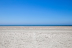 Lakolk Strand auf Römö in Dänemark