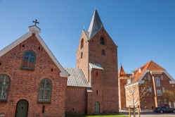 Die wunderschöne Altstadt in Ringköbing